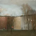 Halvard Haugerud: Fra Gr�nerl�kka 1, 2007, 27 x 34 cm