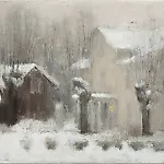 Halvard Haugerud: Midtvinters, 2010, 27 x 36 cm