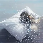 Frank Brunner: The pillow #2, 2013, 97 x 71 cm