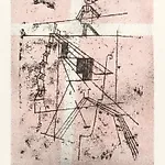 Paul Klee (1879 - 1940): Der Seilt�nzer, 1923, 35,7 x 28,3 cm