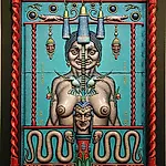 Ole Rinnan: Alma Mater II, 2001, 97 x 72 cm