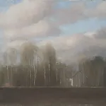 Halvard Haugerud: Homstvedt, 2011, 42 x 50 cm