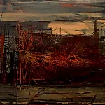Inge Jensen: Uten tittel, 2006, 63 x 70 cm