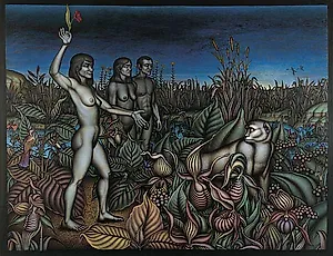 Ole Rinnan: En tiln�rmelse, 1991, 197 x 252 cm