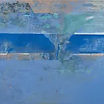 Dag Thoresen: Livslinje, 2024, 87 x 170 cm