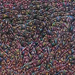 Terje Ythjall: Stim. (Om det � finne veien sammen), 2022, 100 x 120 cm