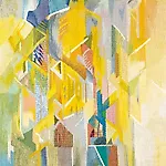 Nini Anker Dessen: Ventende, 2000, 140 x 105 cm