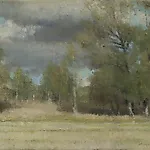 Halvard Haugerud: Inn i skogen, 2021, 23 x 31 cm