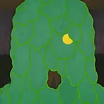 Christoffer Fjeldstad: Cabbage head, 2011, 61 x 50 cm