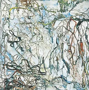 Inge Jensen: Uten tittel, 2000, 70 x 70 cm