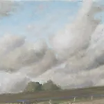 Halvard Haugerud: Fra veikanten, 2011, 31 x 46 cm